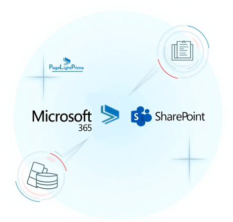 Screenshot of legal document collaboration in Office 365 with SharePoint, OneDrive, and Teams