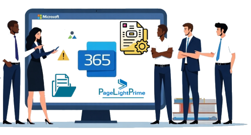 PageLightPrime seamlessly integrates with Microsoft 365 tools