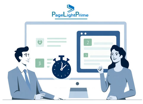 Comparison chart between PageLightPrime and QuickBooks for law firms
