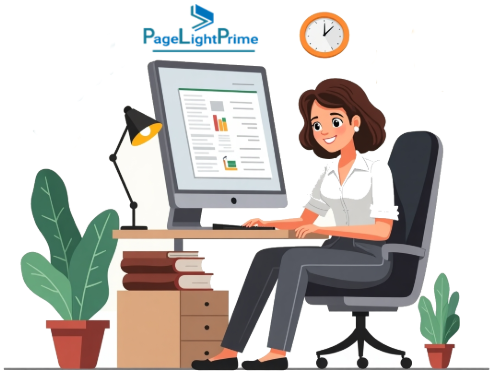 Chart comparing billing software options for small law firms with PageLightPrime highlighted