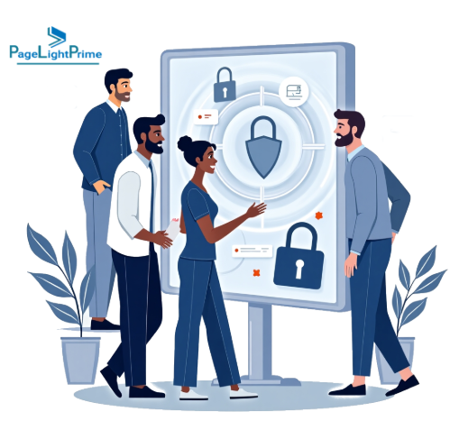 Encrypted legal document shown in secure document management system