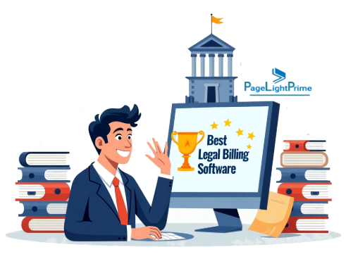 Practice management dashboard for a solo law firm using PageLightPrime