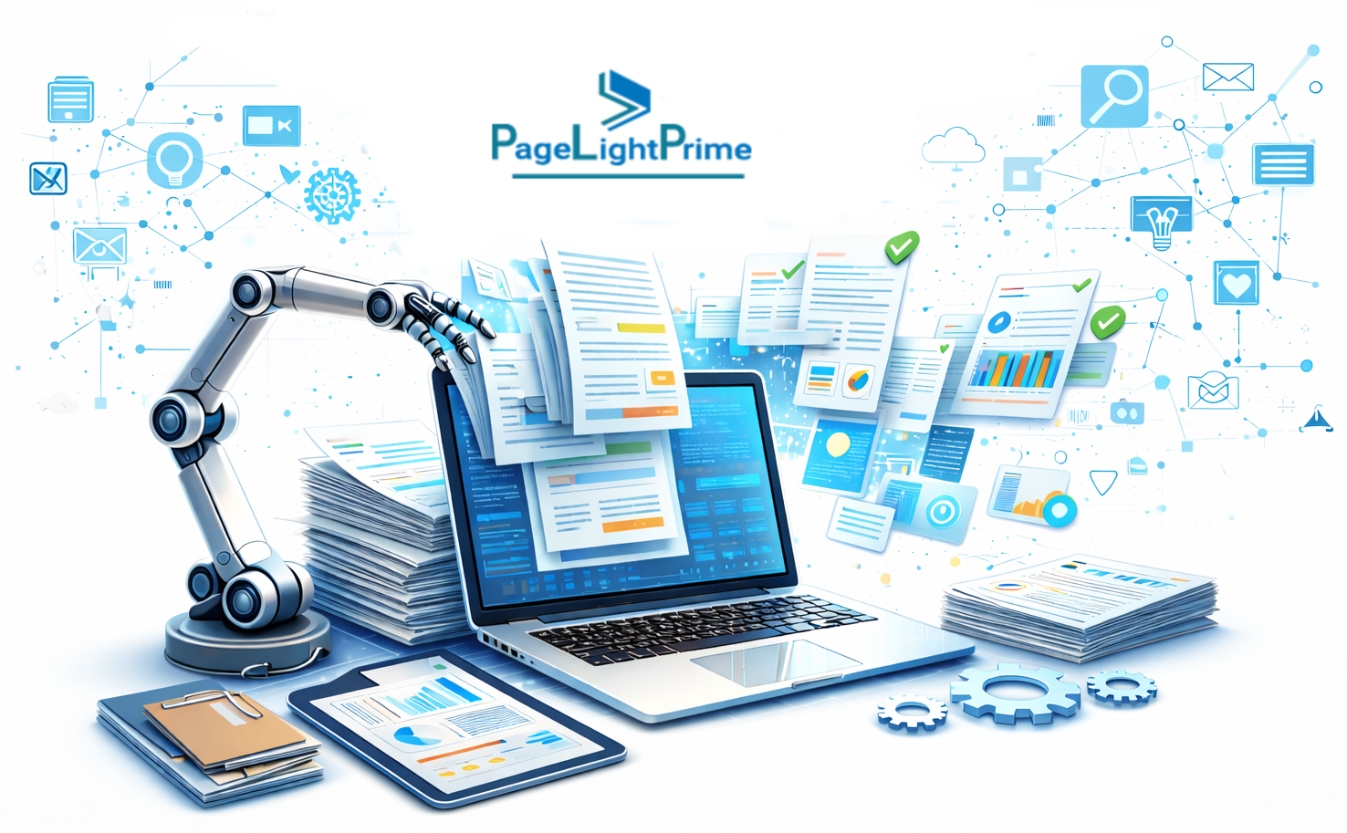 Reconciliation software with a legal professional at a desk