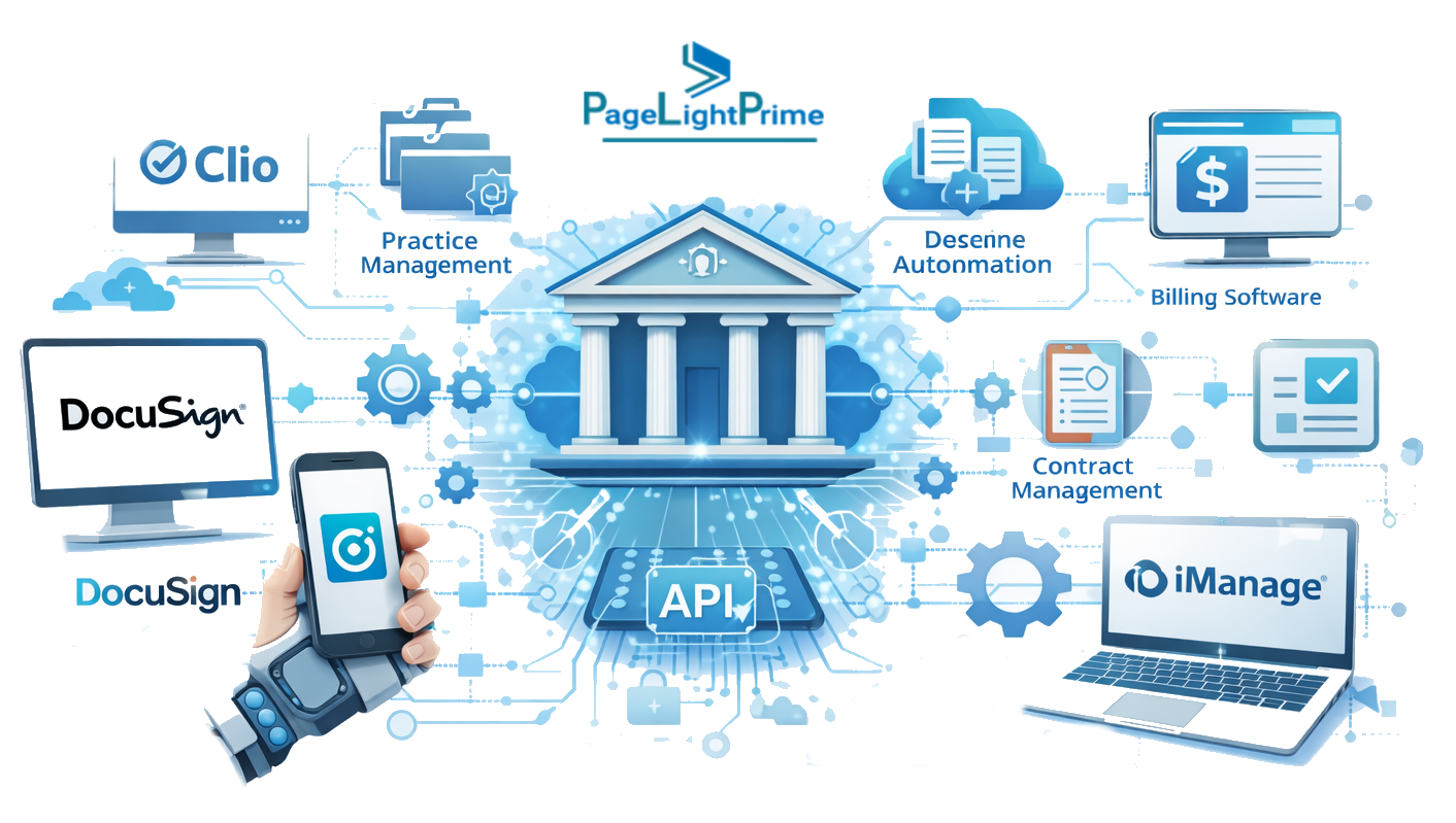 Contract automation software interface used by corporate legal teams