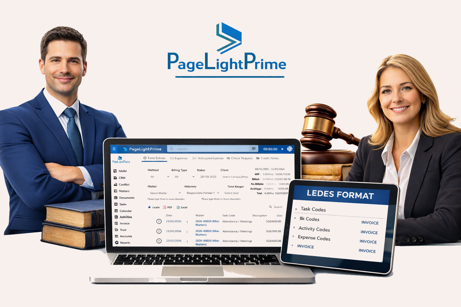 Insurance defense billing software dashboard with real-time analytics and compliance tracking