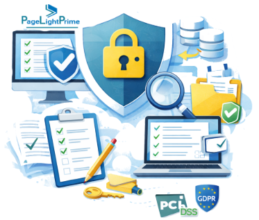 integration capabilities and cloud security compliance, showing professionals reviewing eSignature, accounting