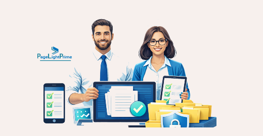 Dashboard view of legal document management software showing matter-based organization and AI-powered search tools.