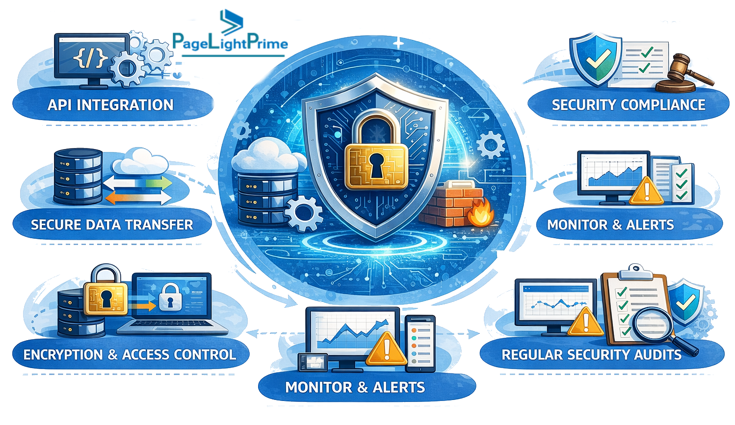 A conceptual graphic representing global data residency and SOC 2 security compliance for law firm cloud storage.