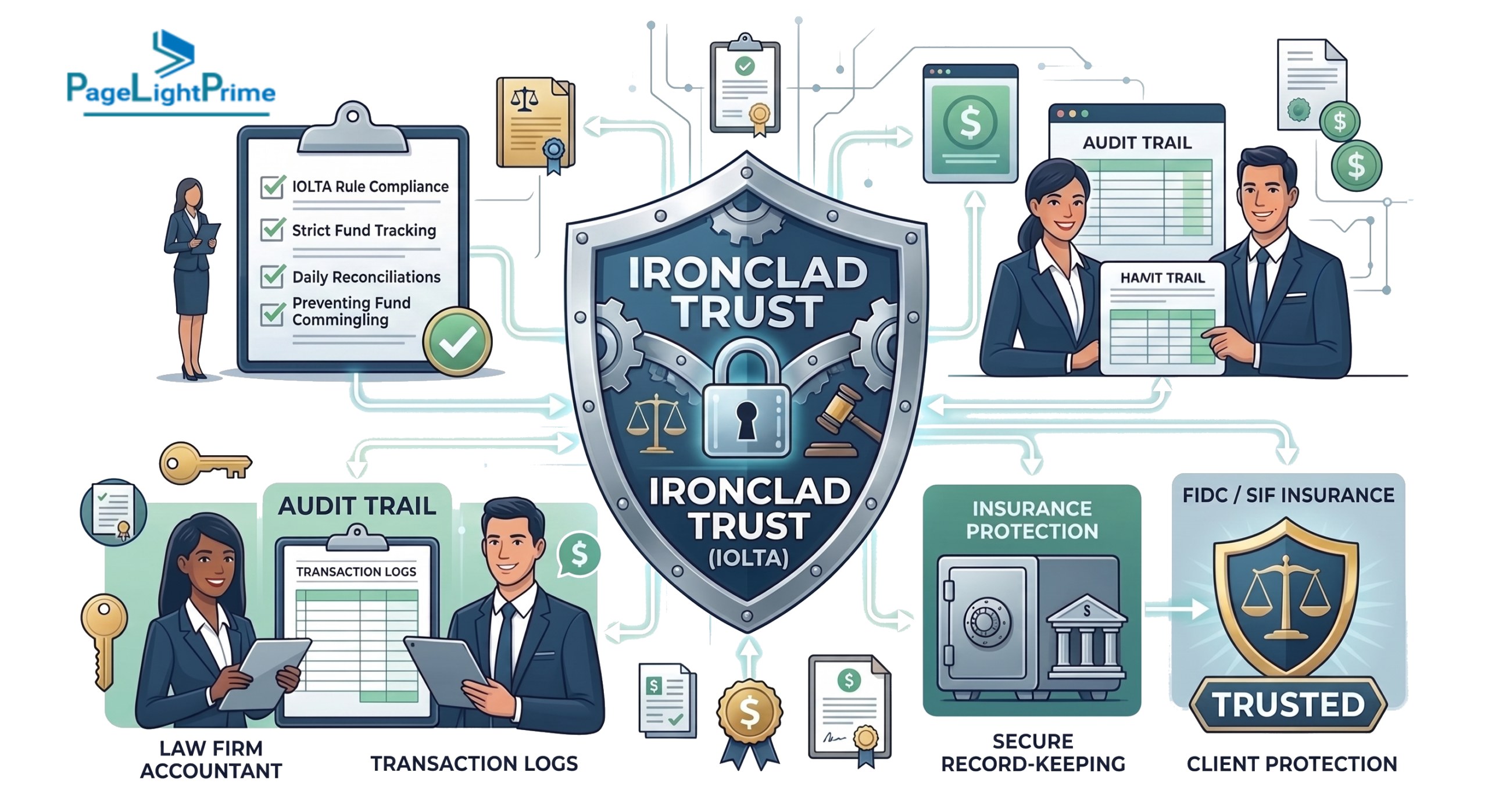 Cloud-based legal accounting software with AI automation and real-time financial insights