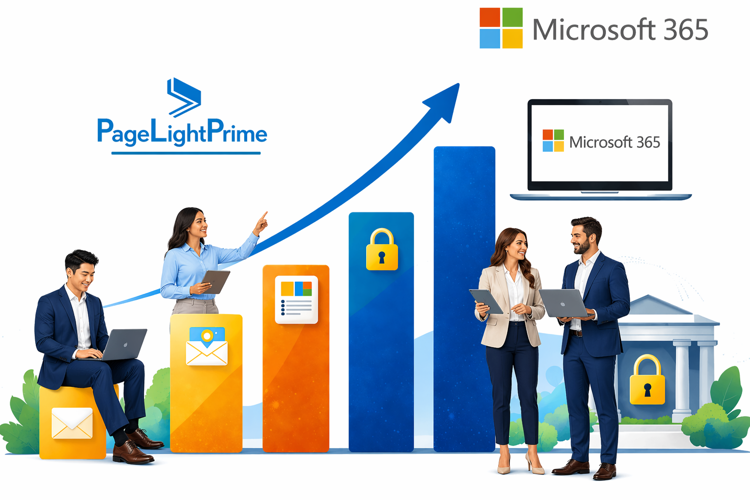 NetDocuments architectures, highlighting iManage as a proprietary legal system requiring integration with Microsoft 365