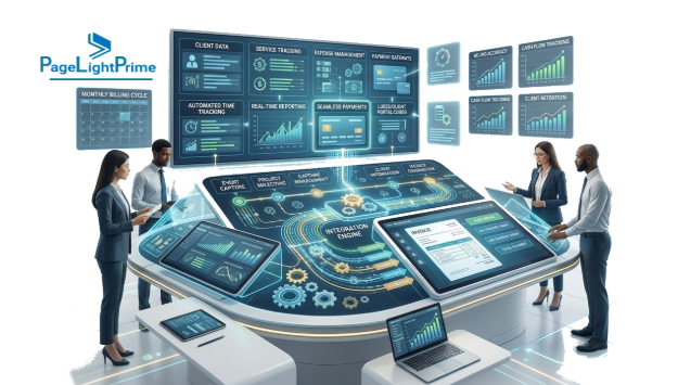 Law firm profitability report showing revenue and costs by client matter