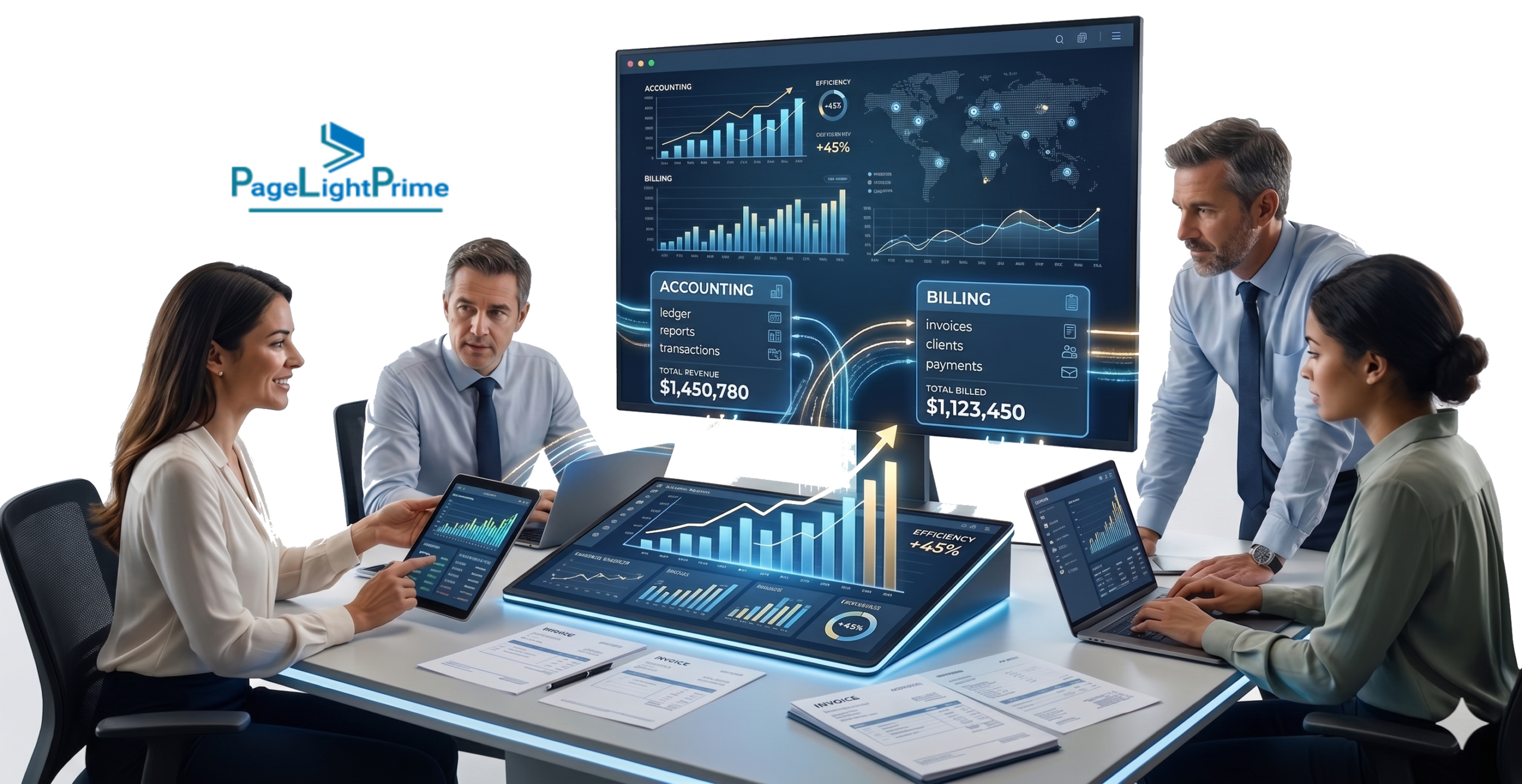 Law firm trust accounting system demonstrating IOLTA compliance and three-way reconciliation