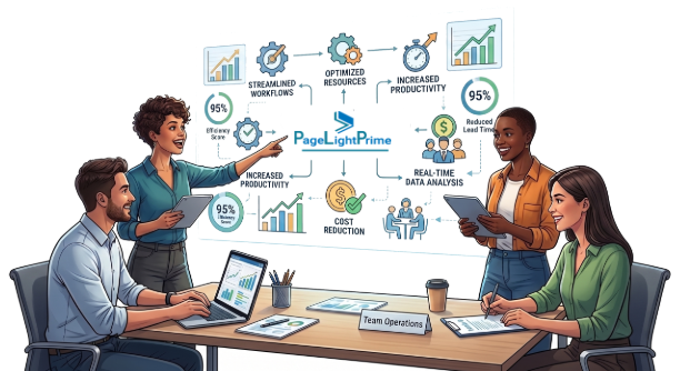 egal billing software showing automated billing, time and expense tracking, LEDES compliance, and detailed reporting, alongside benefits like improved operational efficiency and better decision-making