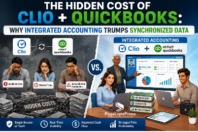 The Hidden Cost of Clio + QuickBooks: Why Integrated Accounting Trumps Synchronized Data