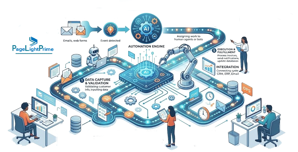 legal operations dashboard connected to cloud data, invoices, tracking, reporting, and workflow systems,