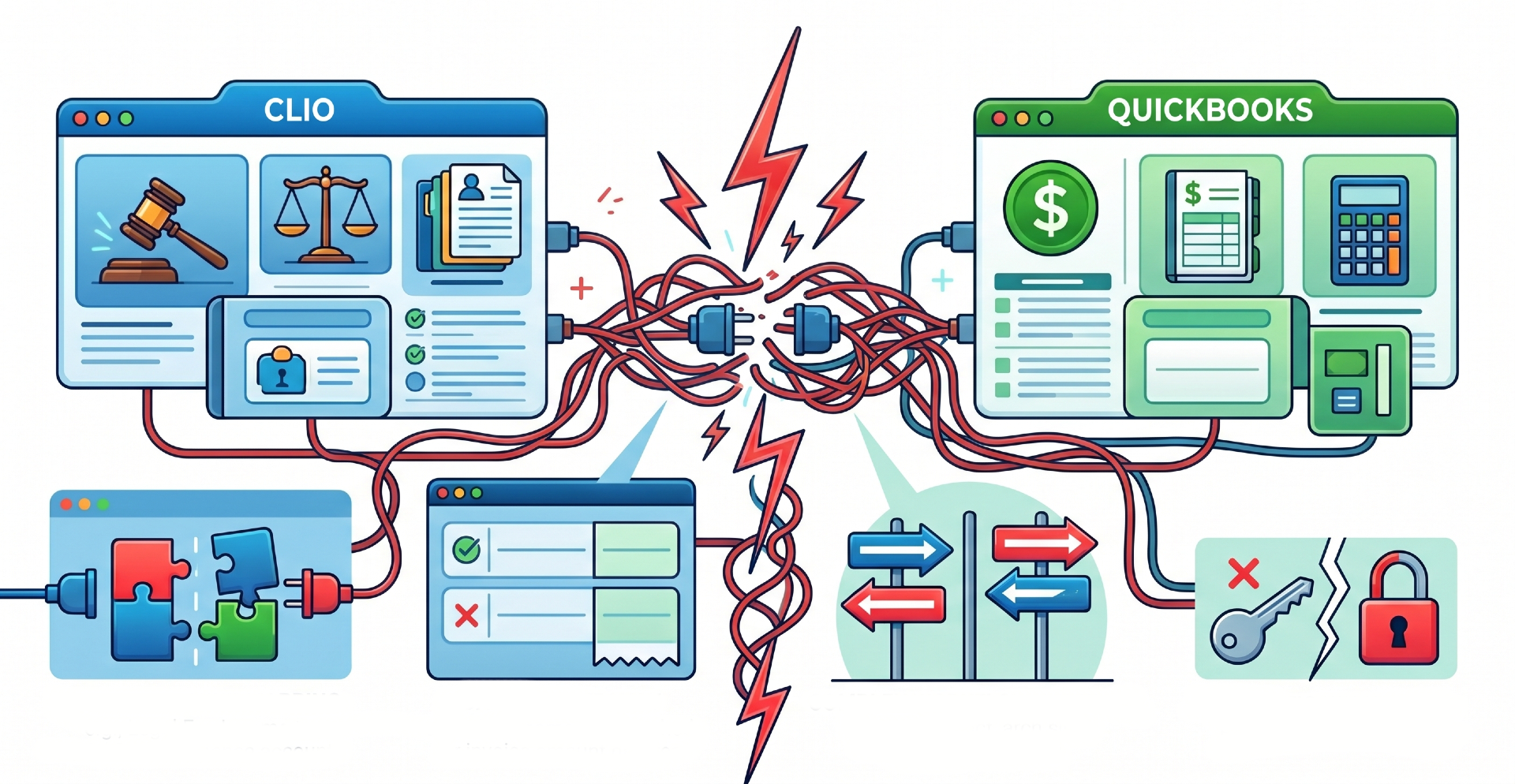 Legal billing software compared with integrated legal accounting architecture
