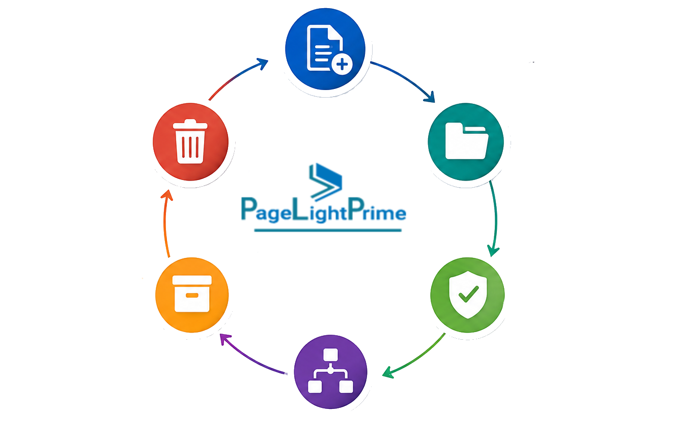  Matter-centric legal document management workflow showing clients, matters, and documents structure