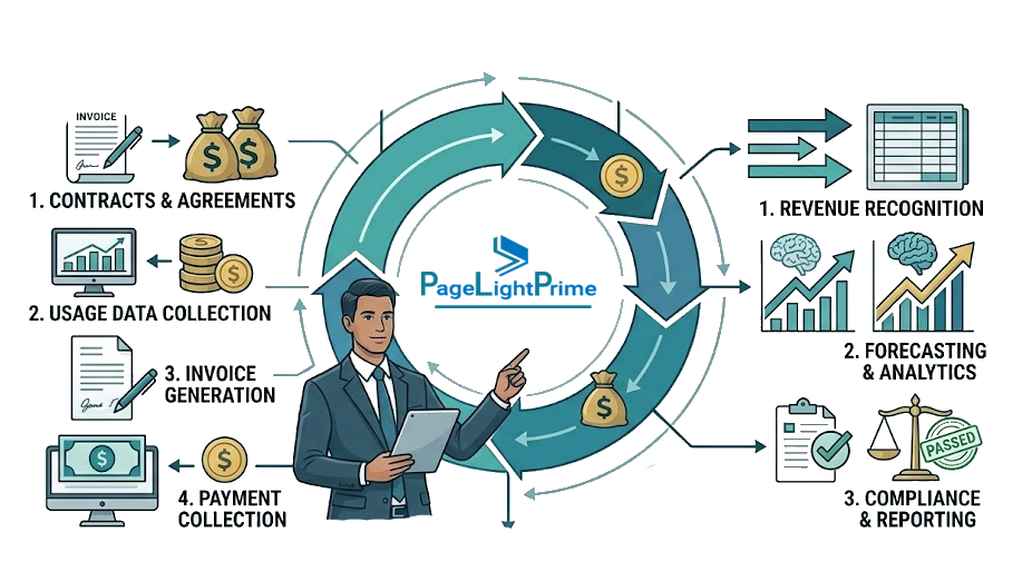 High-level legal ERP architecture showing integration of billing, trust accounting, compliance, and financial reporting systems.