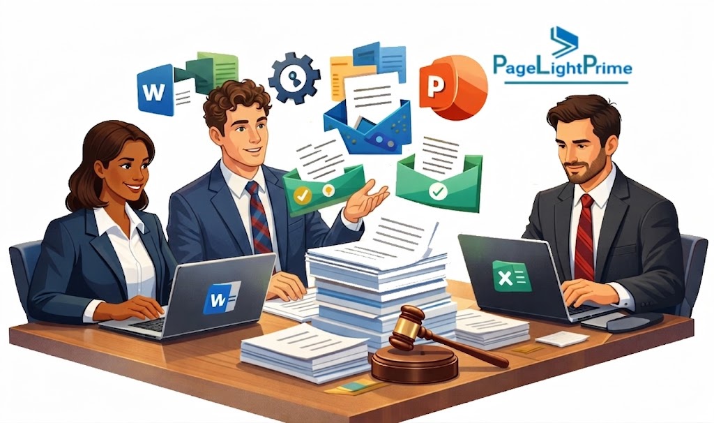 Architecture diagram of modern legal finance software systems