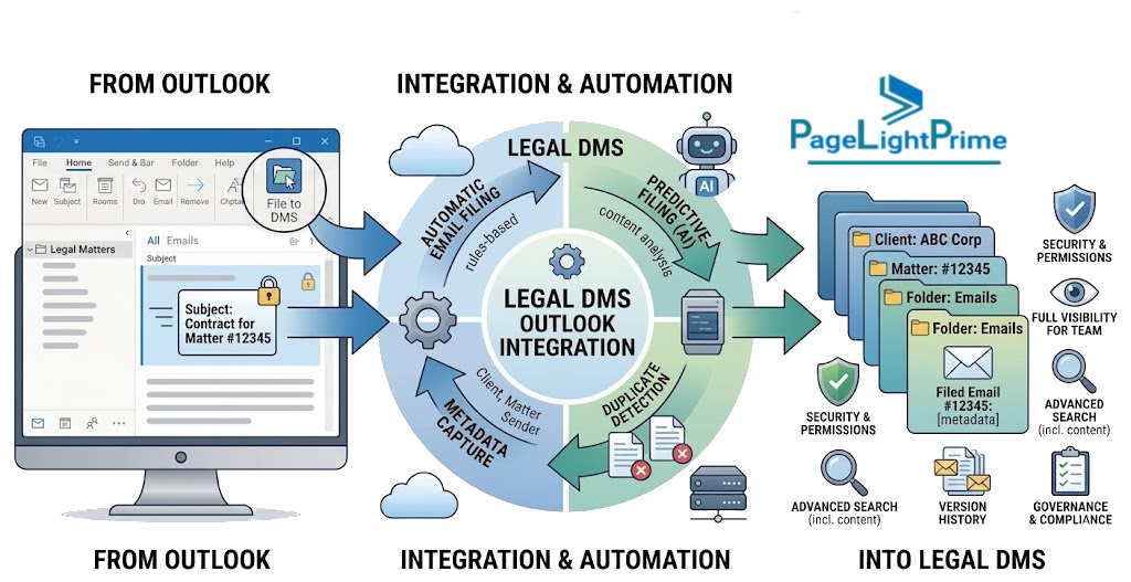 OCR optical character recognition enabling searchable legal documents in document management systems