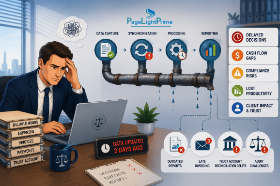 Trust accounting reconciliation workflow inside a law firm accounting system