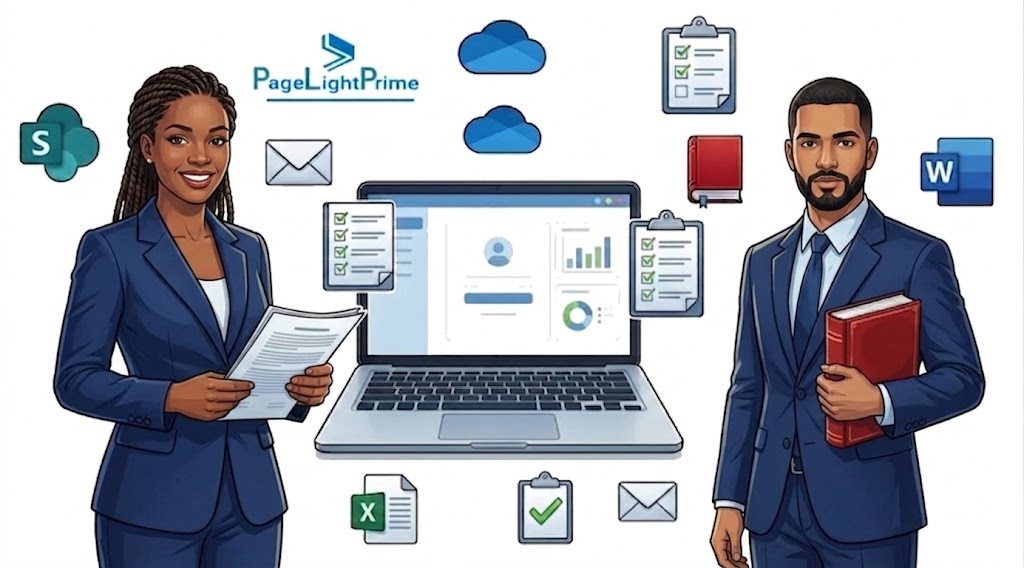 An informational review graphic featuring two legal software options