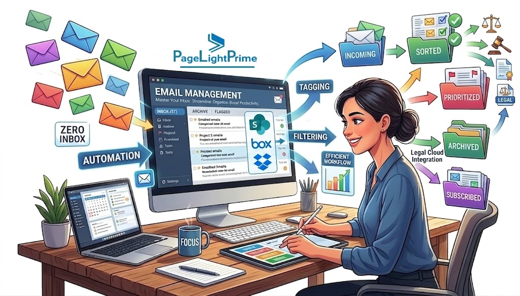 Microsoft Copilot and PageLightPrime legal workflow integration