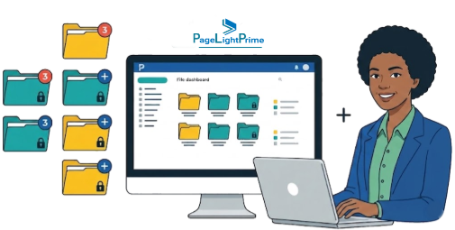 Financial reporting dashboard for a law firm
