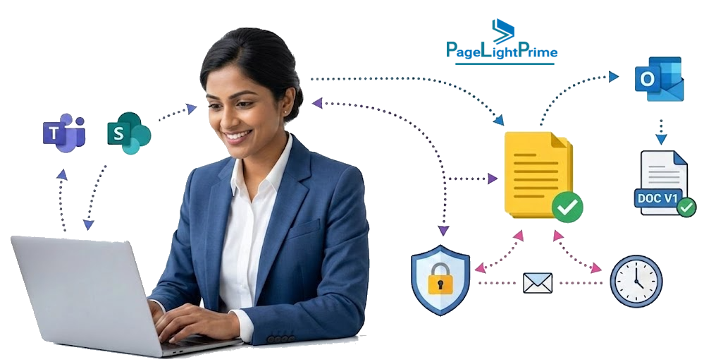 Accounting software migration graphics.