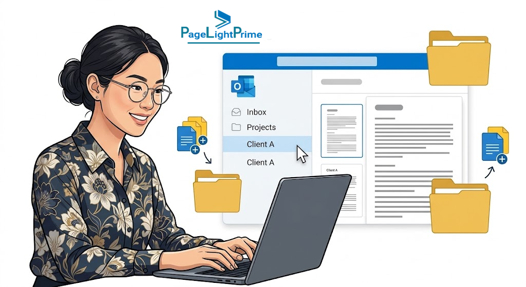 AI in legal technology, showing a legal professional using AI to automate document review, calculations
