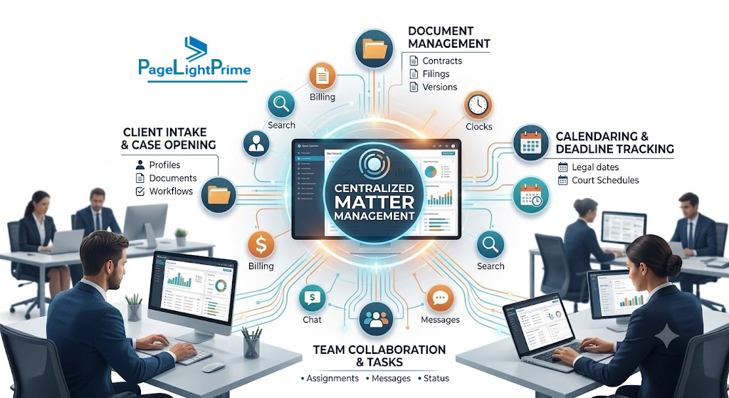 Attorney managing legal matters directly from Microsoft Outlook