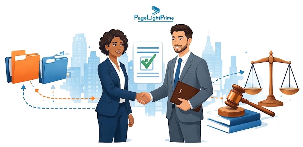 Evaluation checklist for LEAP alternatives showing document management strategy and security compliance considerations for law firms