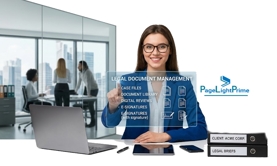 Legal billing and time tracking software showing billable hours and invoices