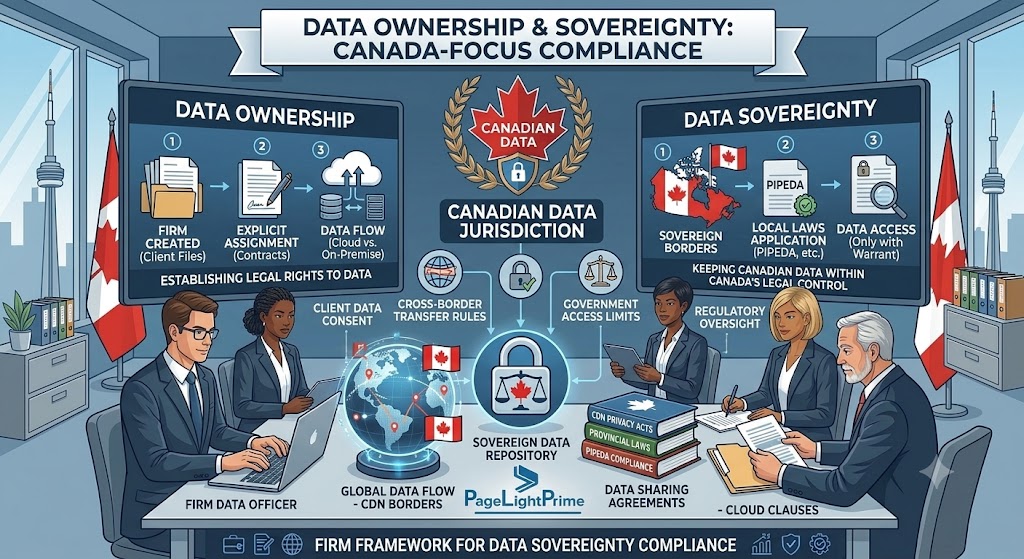 Canadian legal software selection with Microsoft 365, document management, and workflow automation.