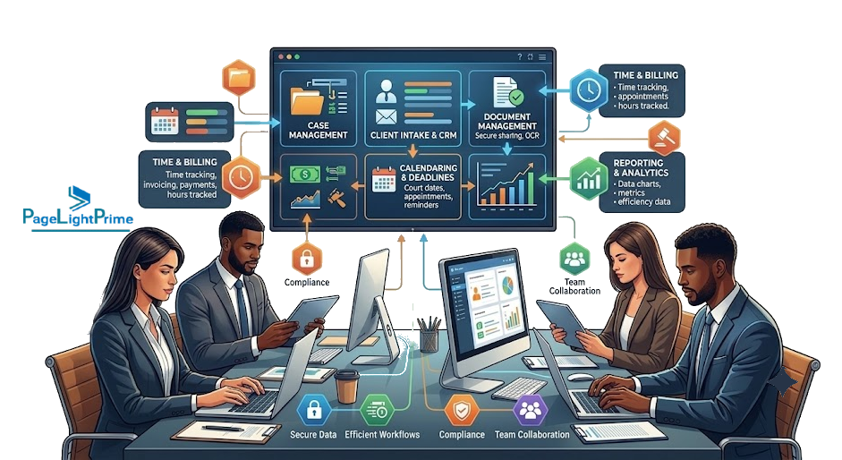 Automated legal time capture software tracking emails, meetings, and documents