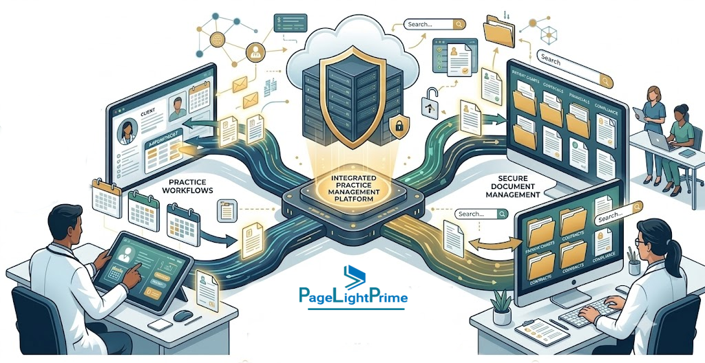 Legal workflow automation integrated with document management software