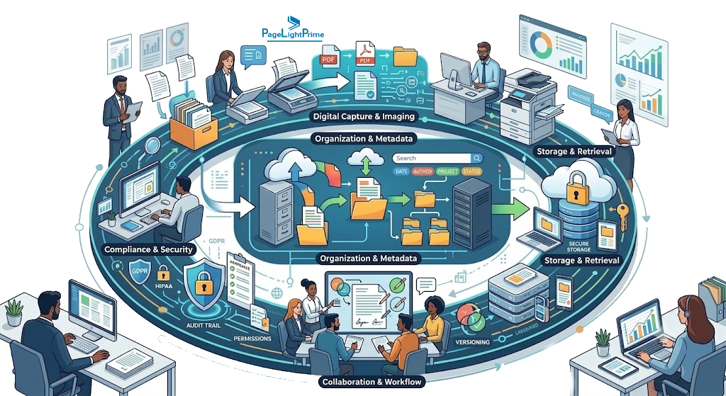 Matter management software displaying client records, legal matters, and case timelines