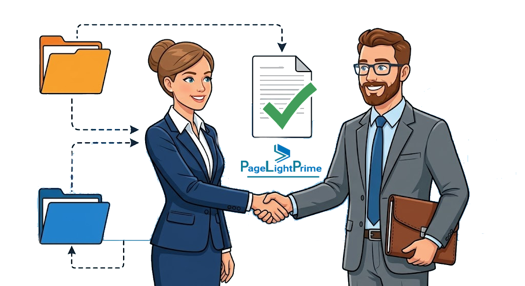 Legal professionals collaborating in a conference room with a Microsoft 365-native legal practice management