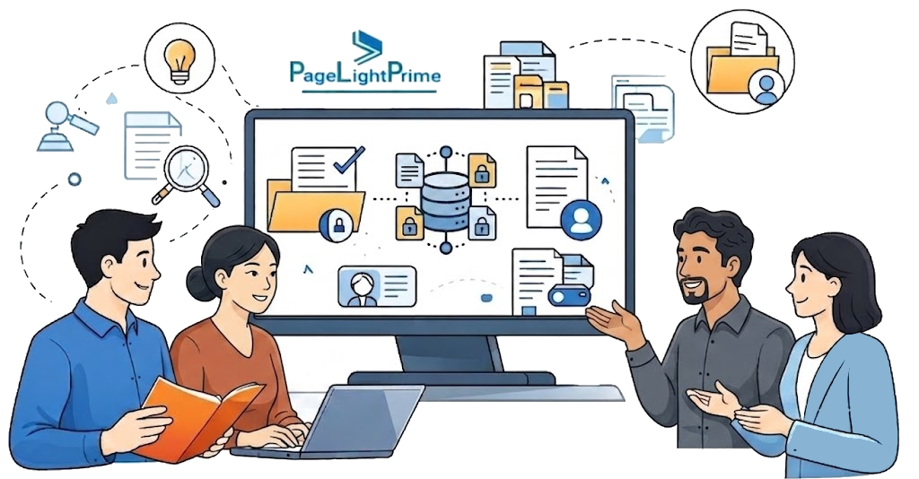 Comparison of SharePoint alone versus SharePoint with PageLightPrime for legal document management